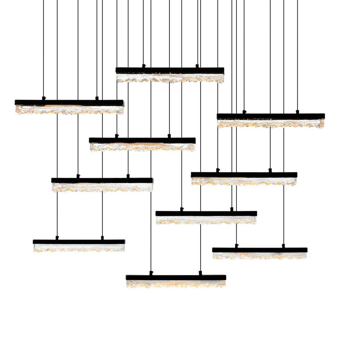 CWI Lighting Canada - 1588P48-10-101 - LED Chandelier - Stagger - Black