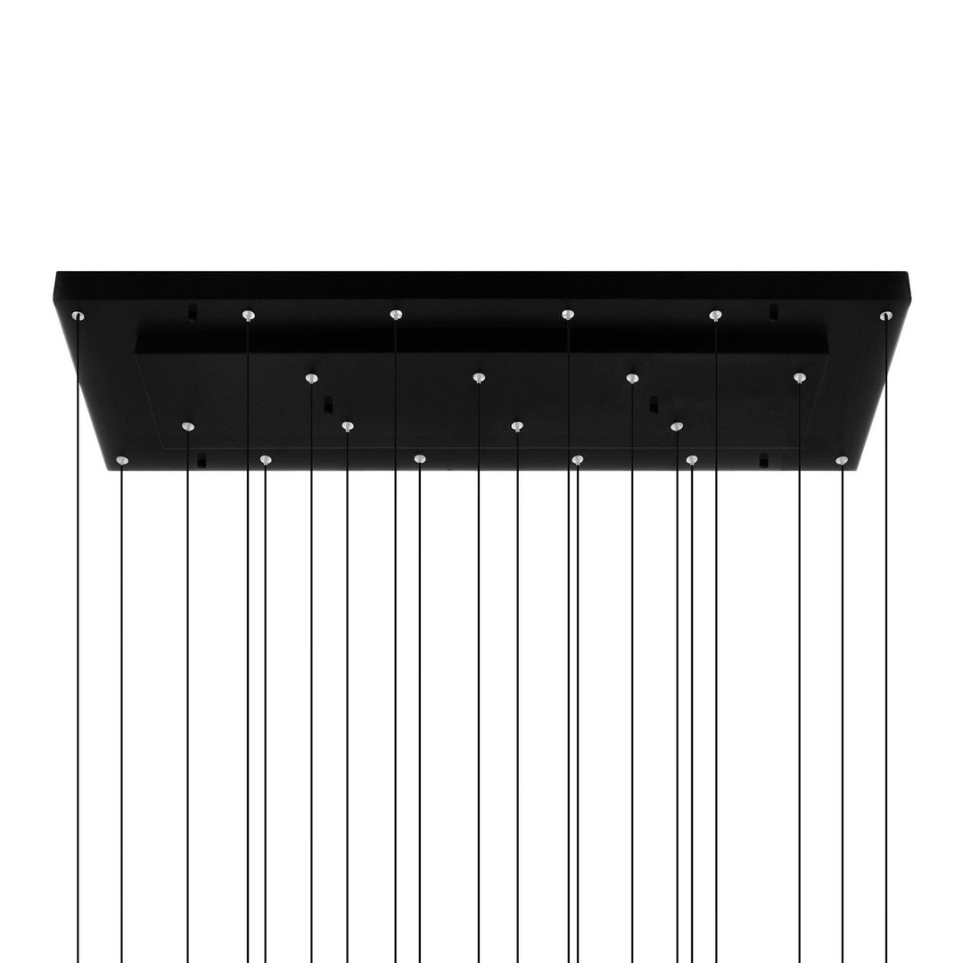CWI Lighting Canada - 1588P48-10-101 - LED Chandelier - Stagger - Black