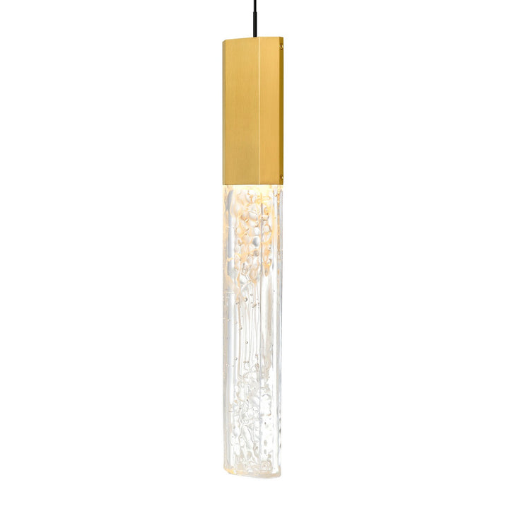 CWI Lighting Canada - 1589P12-5-624 - LED Mini Pendant - Greta - Brass