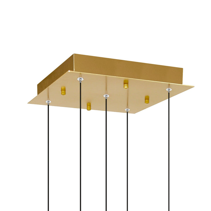 CWI Lighting Canada - 1589P12-5-624 - LED Mini Pendant - Greta - Brass
