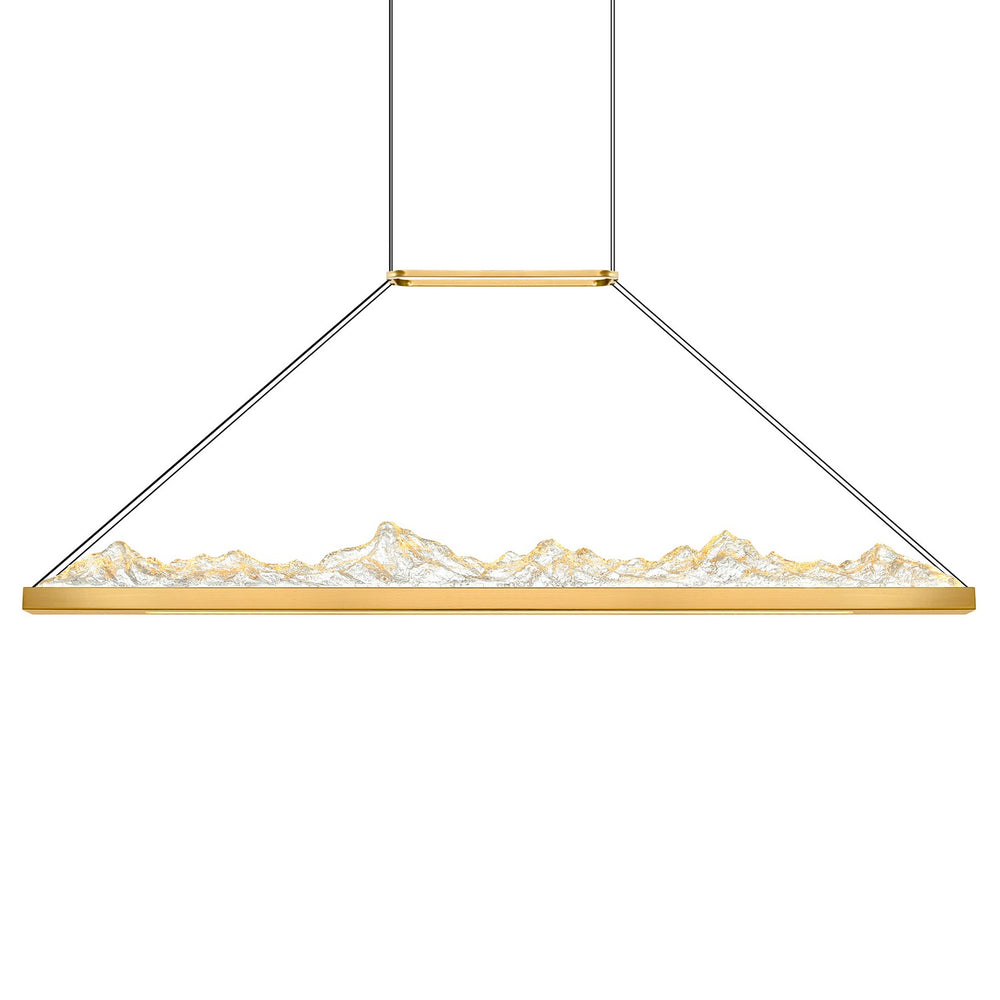 CWI Lighting Canada - 1601P48-624 - LED Chandelier - Himalayas - Brass
