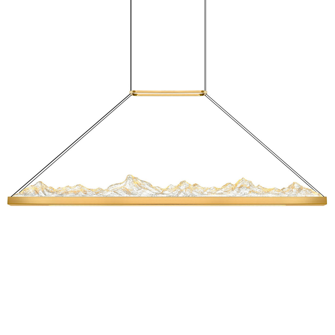 CWI Lighting Canada - 1601P48-624 - LED Chandelier - Himalayas - Brass