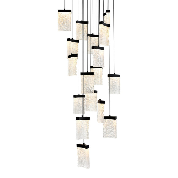 CWI Lighting Canada - 1587P24-17-101 - LED Chandelier - Lava - Black