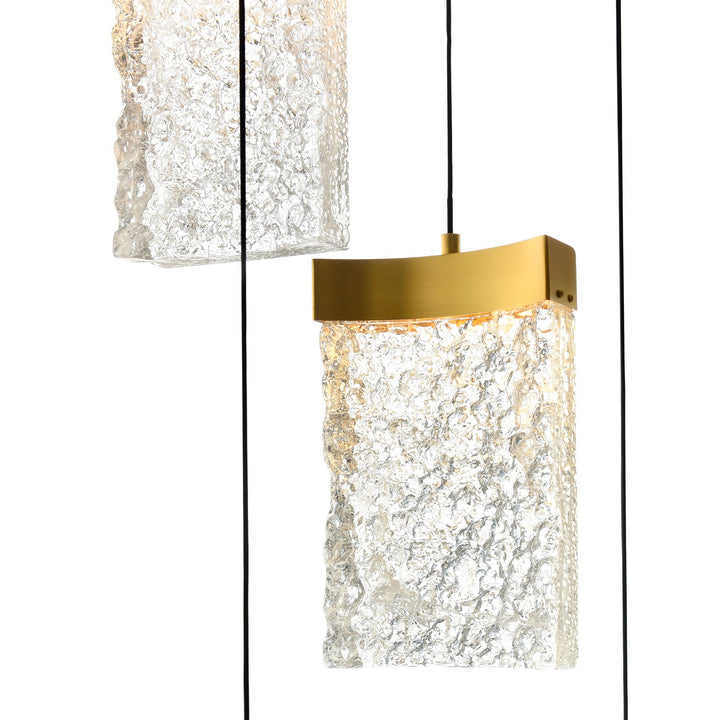 CWI Lighting Canada - 1587P24-17-624 - LED Chandelier - Lava - Brass