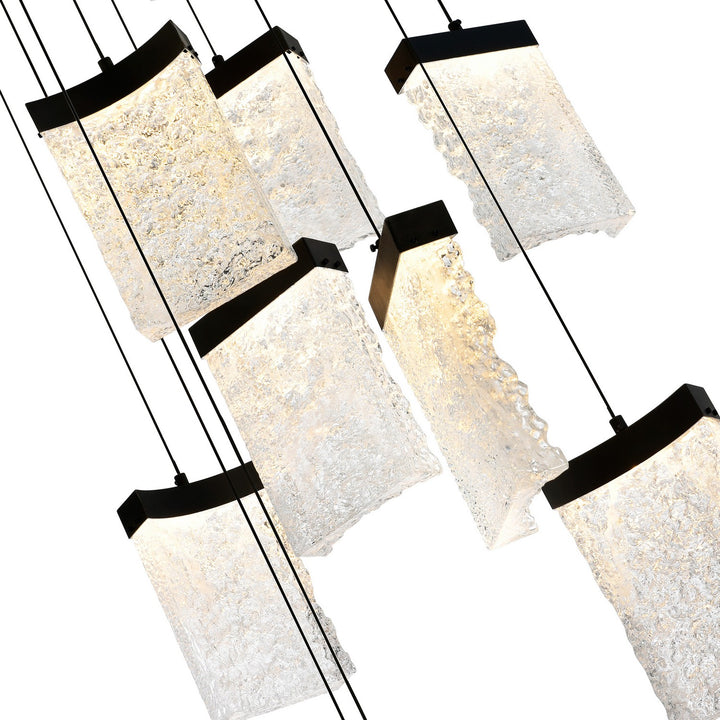 CWI Lighting Canada - 1587P36-33-101 - LED Chandelier - Lava - Black