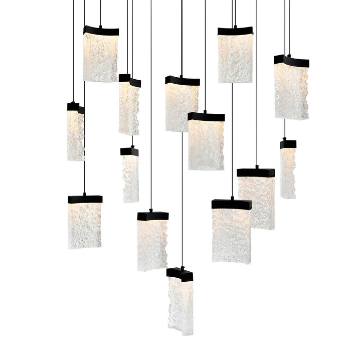 CWI Lighting Canada - 1587P48-14-101-RC - LED Chandelier - Lava - Black