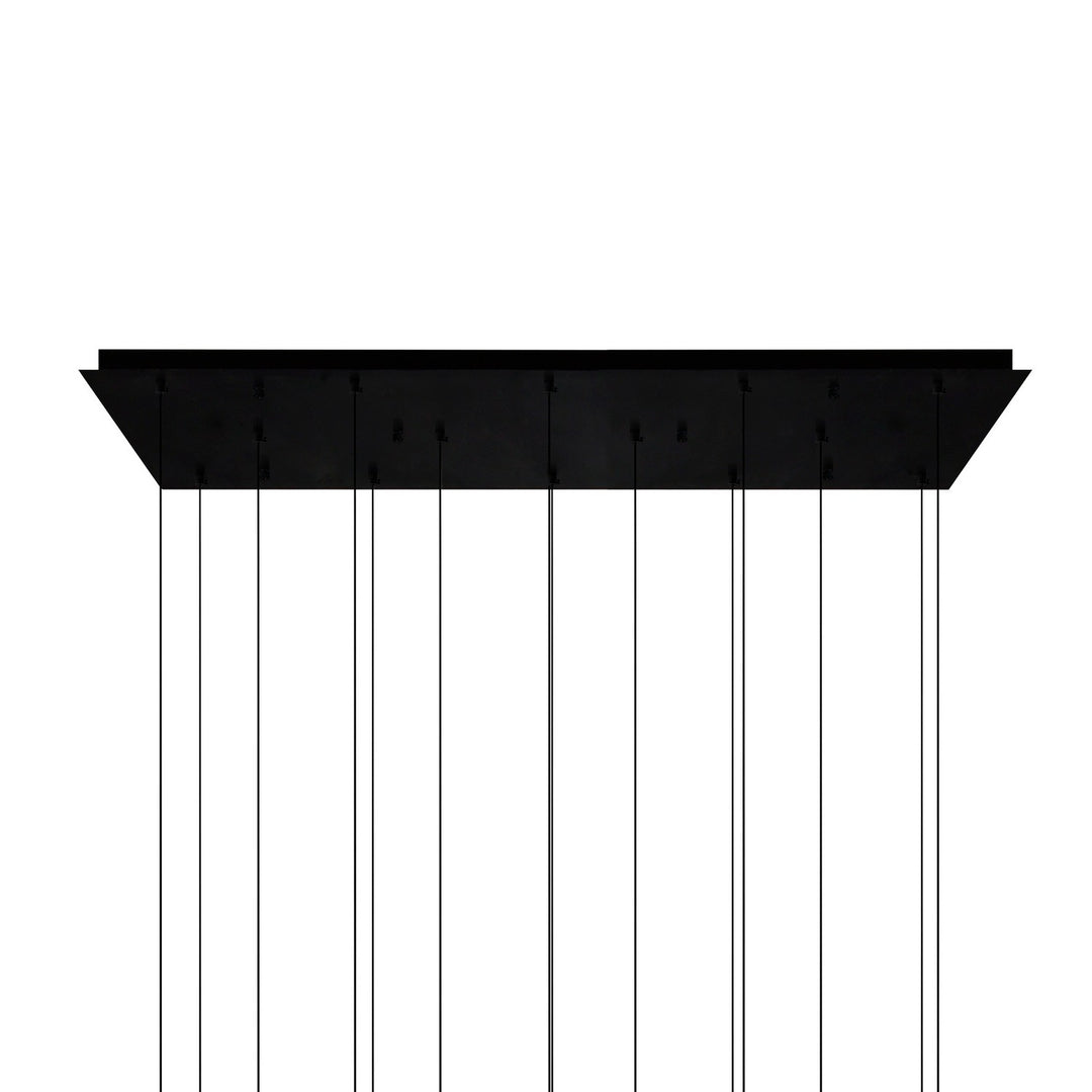 CWI Lighting Canada - 1587P48-14-101-RC - LED Chandelier - Lava - Black