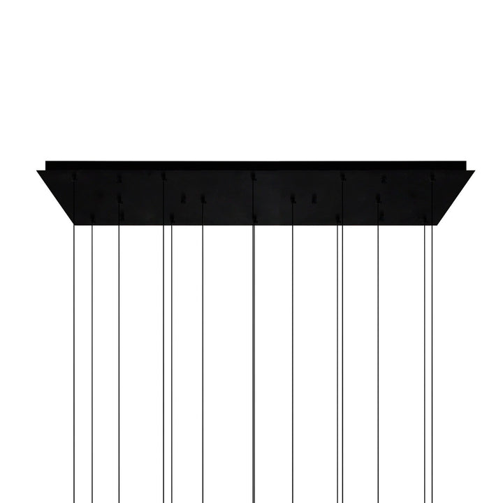 CWI Lighting Canada - 1587P48-14-101-RC - LED Chandelier - Lava - Black