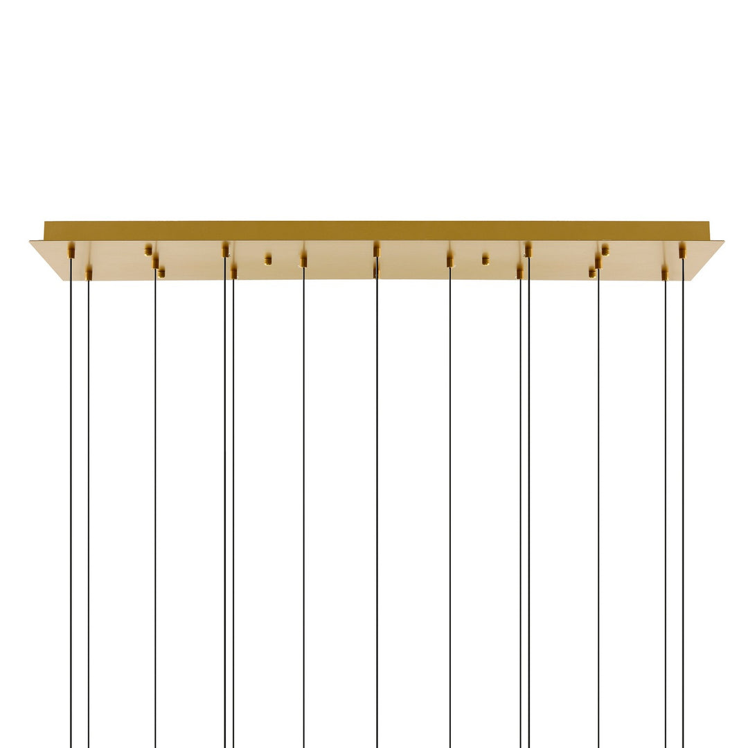 CWI Lighting Canada - 1587P48-14-624-RC - LED Chandelier - Lava - Brass
