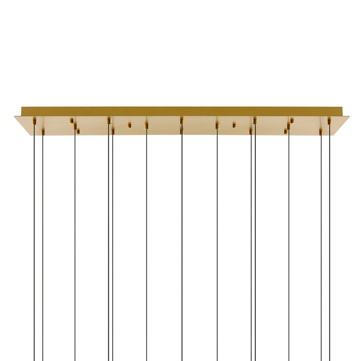 CWI Lighting Canada - 1587P48-14-624-RC - LED Chandelier - Lava - Brass