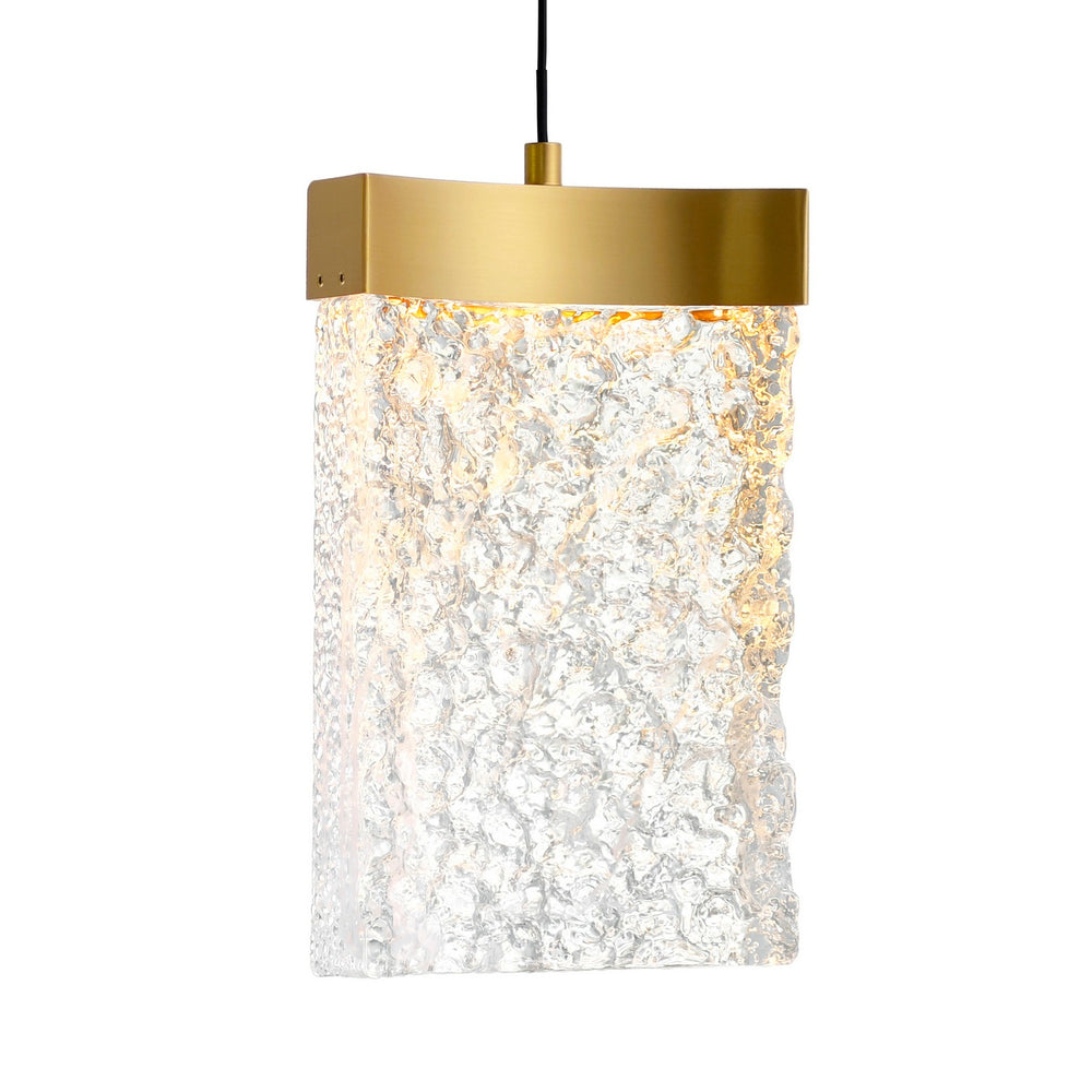 CWI Lighting Canada - 1587P6-1-624 - LED Mini Pendant - Lava - Brass
