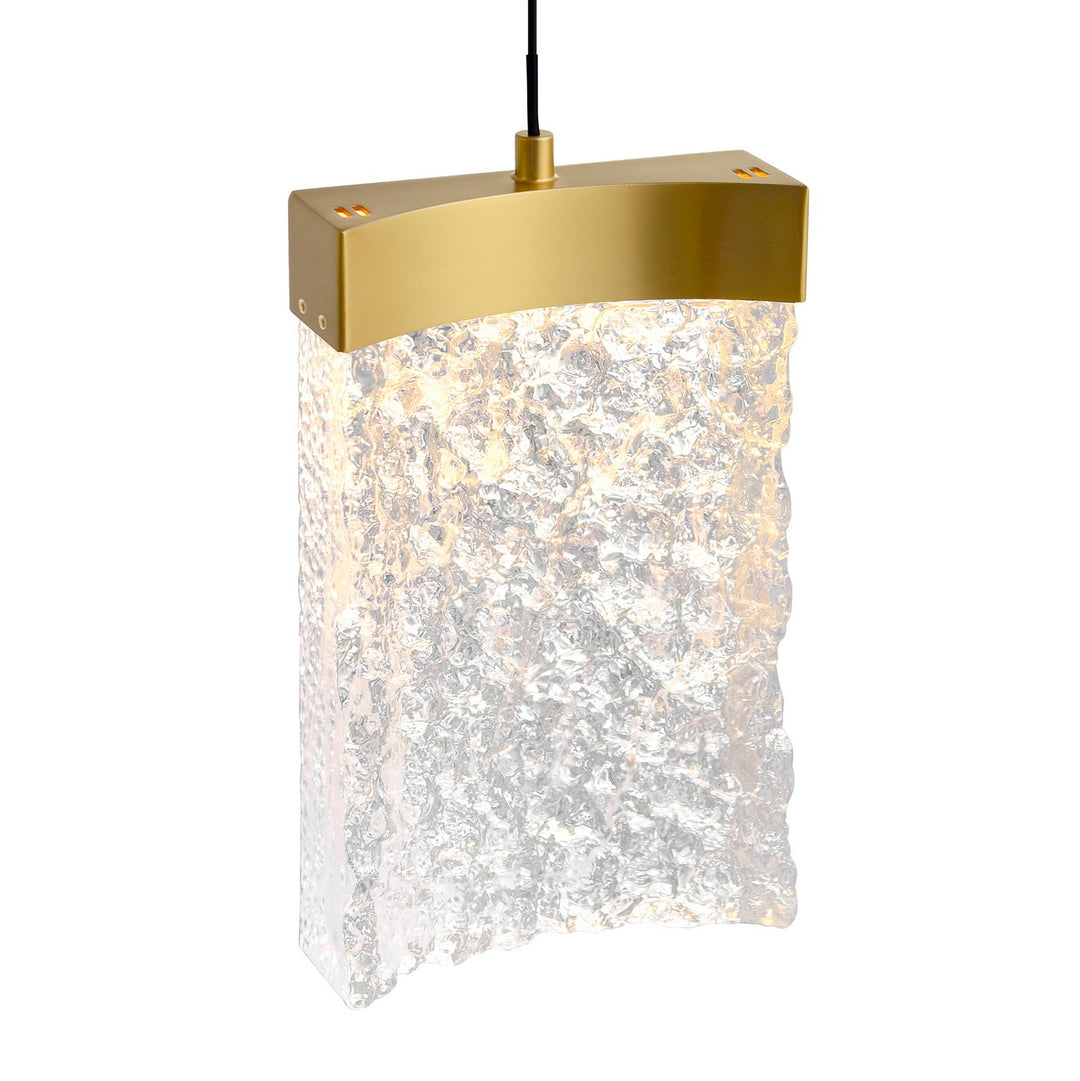 CWI Lighting Canada - 1587P6-1-624 - LED Mini Pendant - Lava - Brass