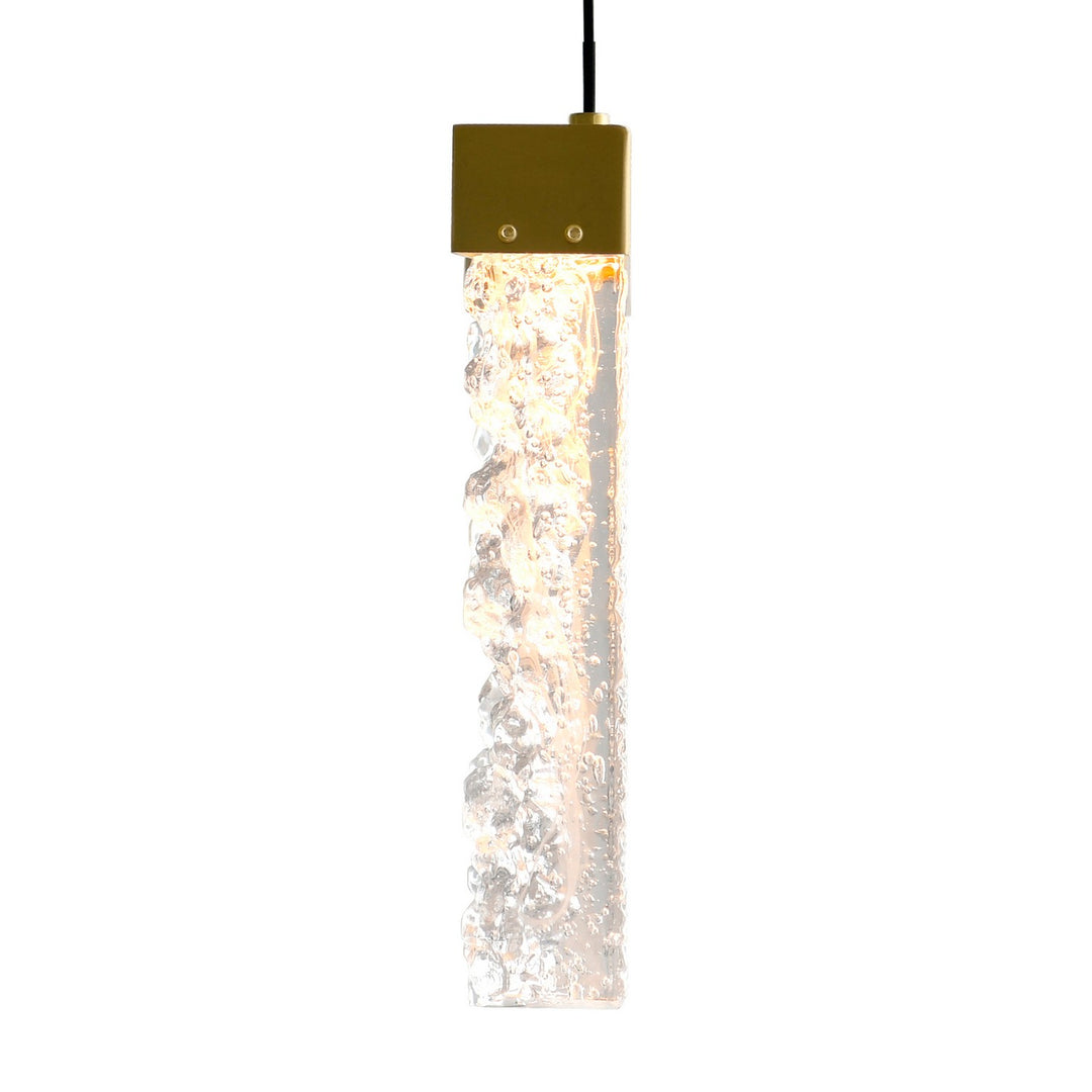 CWI Lighting Canada - 1587P6-1-624 - LED Mini Pendant - Lava - Brass