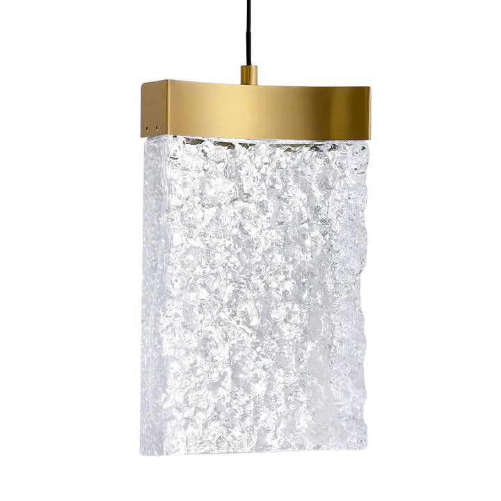 CWI Lighting Canada - 1587P6-1-624 - LED Mini Pendant - Lava - Brass