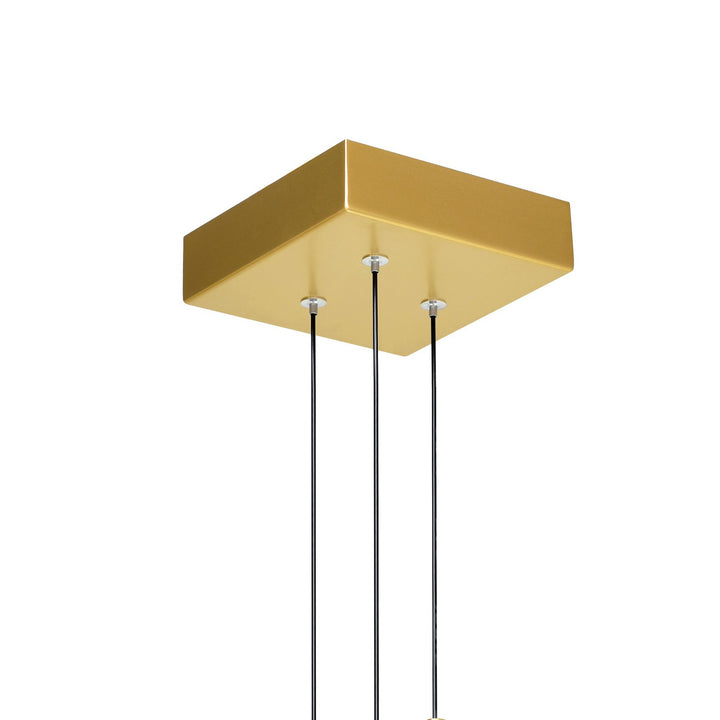 CWI Lighting Canada - 1588P6-3-624 - LED Mini Pendant - Stagger - Brass