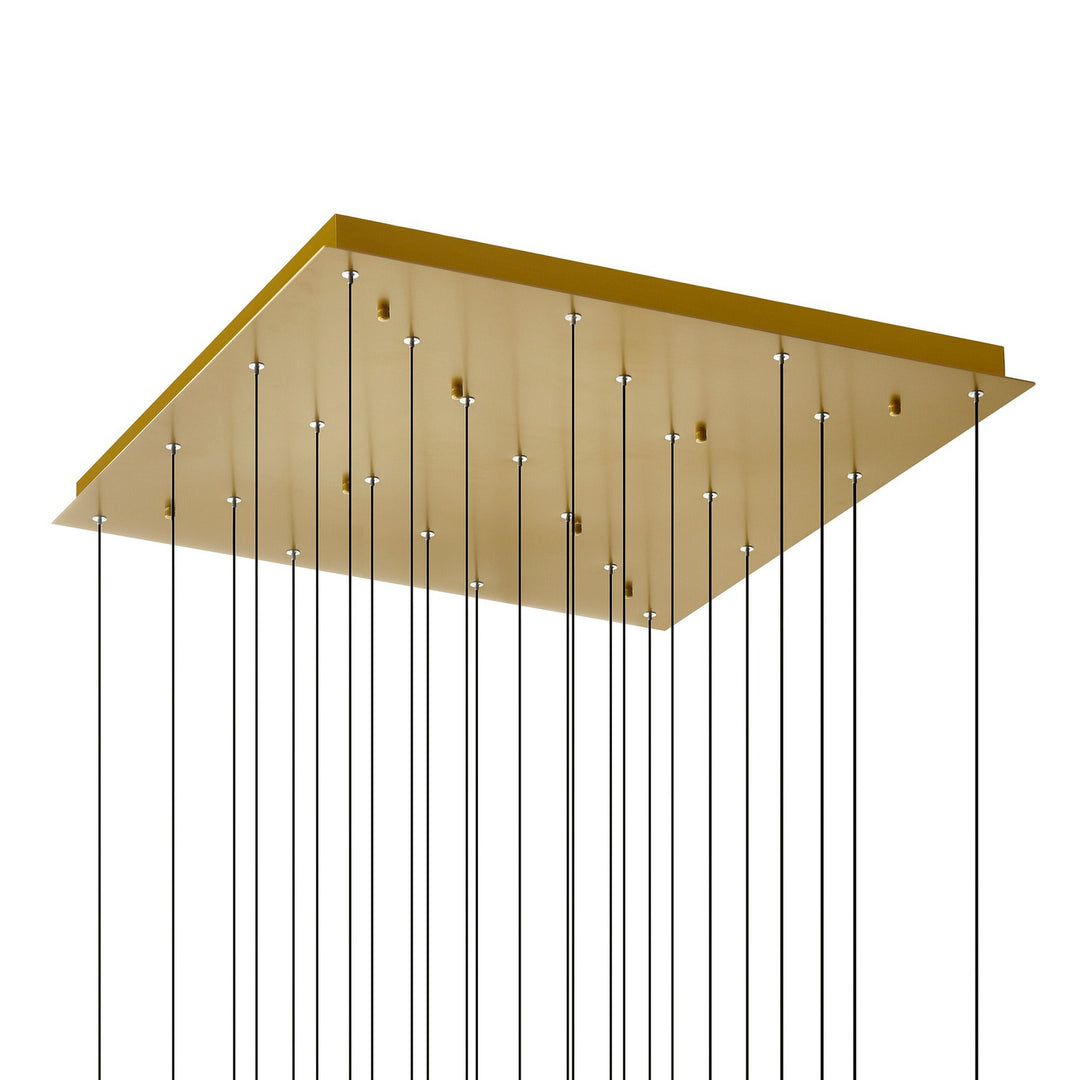 CWI Lighting Canada - 1589P28-25-624 - LED Chandelier - Greta - Brass