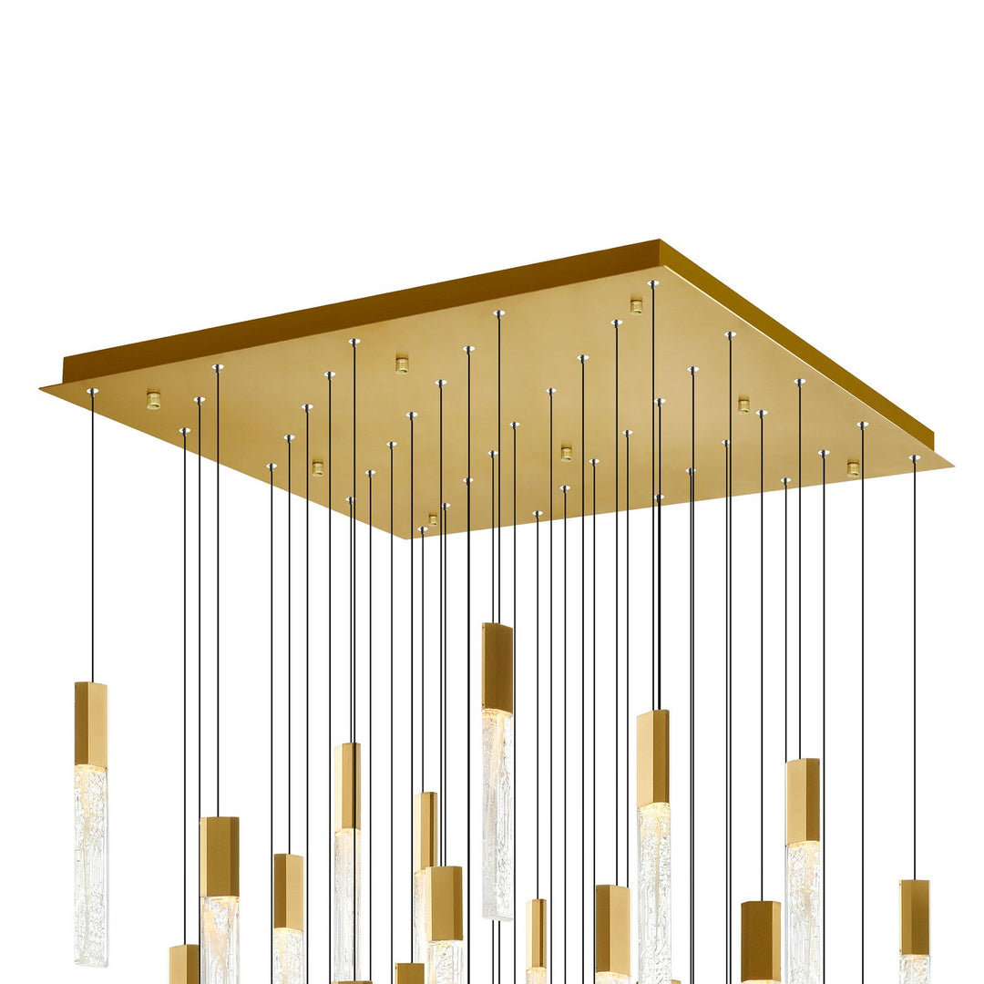 CWI Lighting Canada - 1589P36-41-624 - LED Chandelier - Greta - Brass