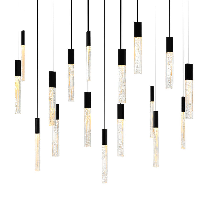 CWI Lighting Canada - 1589P48-17-101-RC - LED Chandelier - Greta - Black