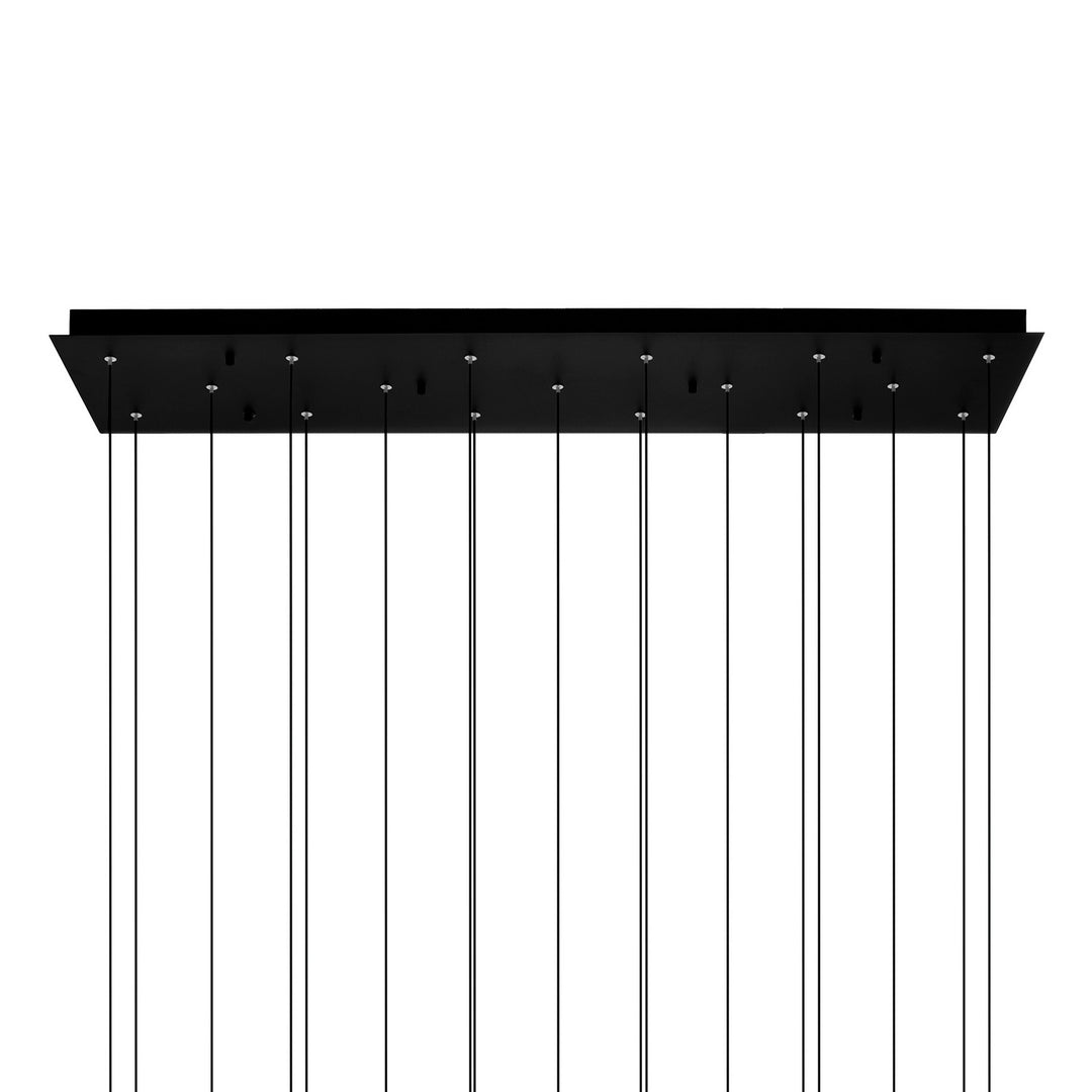 CWI Lighting Canada - 1589P48-17-101-RC - LED Chandelier - Greta - Black
