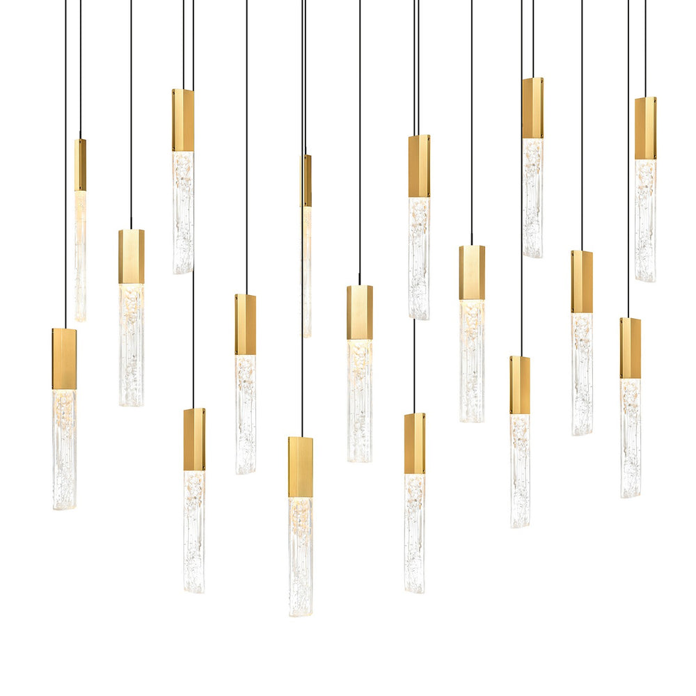 CWI Lighting Canada - 1589P48-17-624-RC - LED Chandelier - Greta - Brass