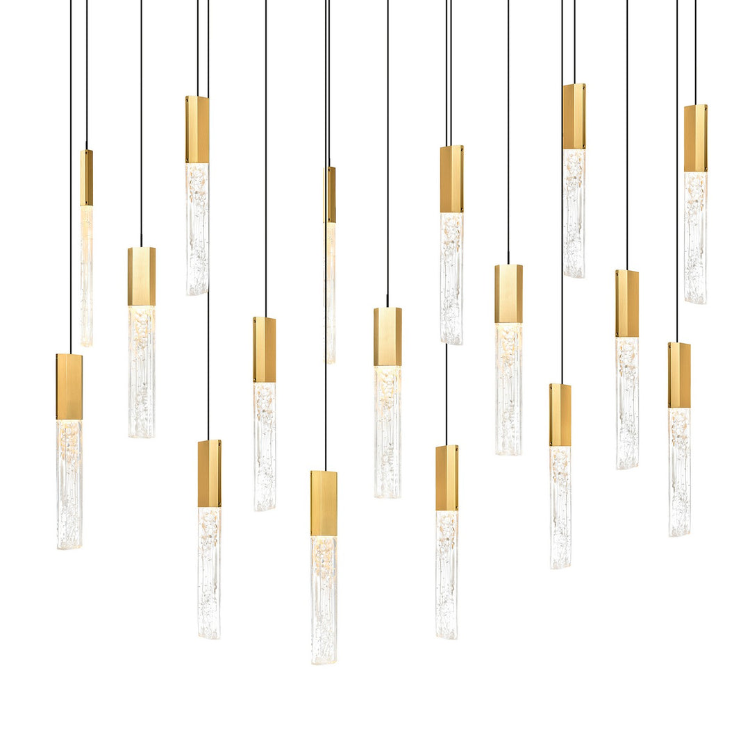 CWI Lighting Canada - 1589P48-17-624-RC - LED Chandelier - Greta - Brass