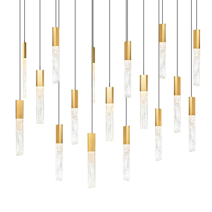 CWI Lighting Canada - 1589P48-17-624-RC - LED Chandelier - Greta - Brass