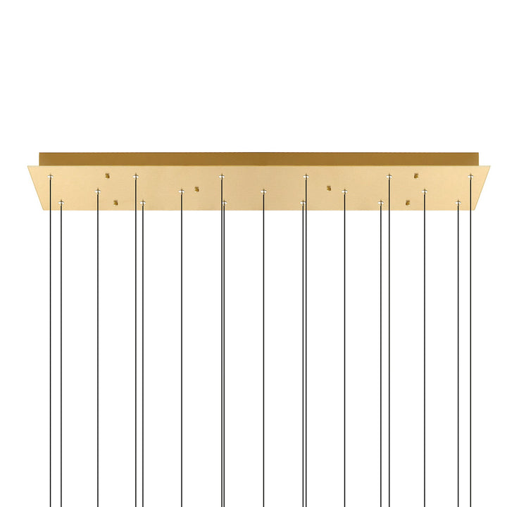 CWI Lighting Canada - 1589P48-17-624-RC - LED Chandelier - Greta - Brass