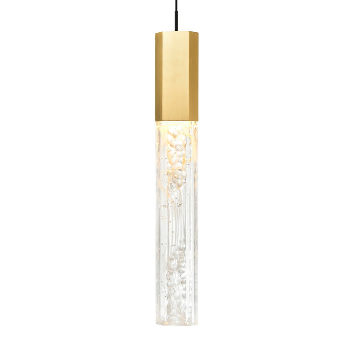 CWI Lighting Canada - 1589P5-1-624 - LED Mini Pendant - Greta - Brass
