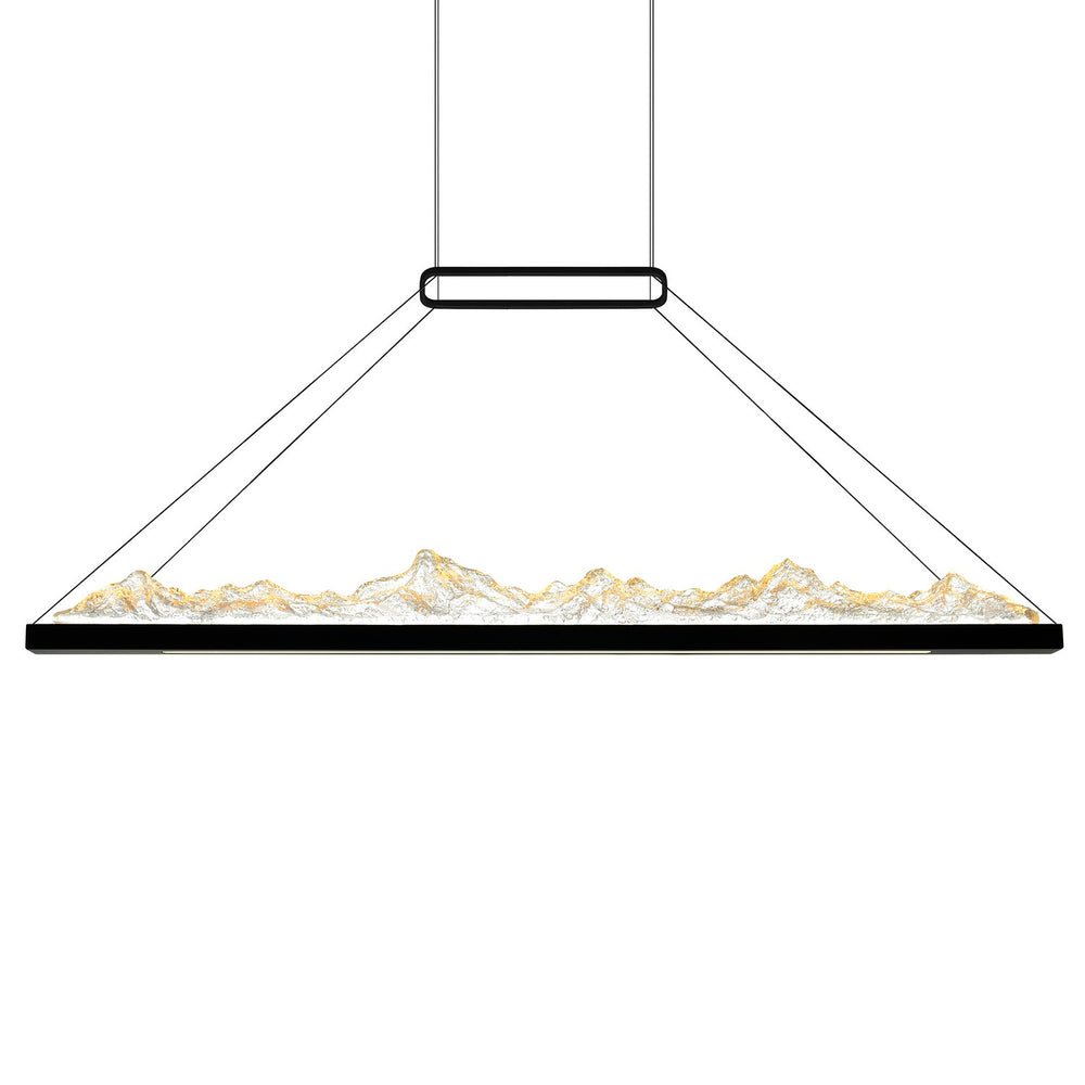 CWI Lighting Canada - 1601P48-101 - LED Chandelier - Himalayas - Black