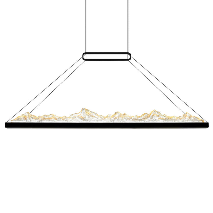 CWI Lighting Canada - 1601P48-101 - LED Chandelier - Himalayas - Black