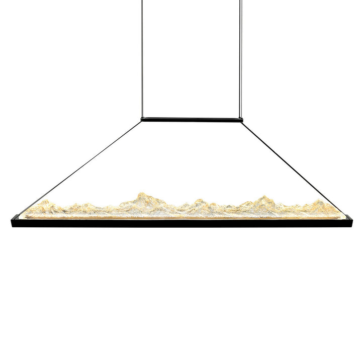 CWI Lighting Canada - 1601P48-101 - LED Chandelier - Himalayas - Black