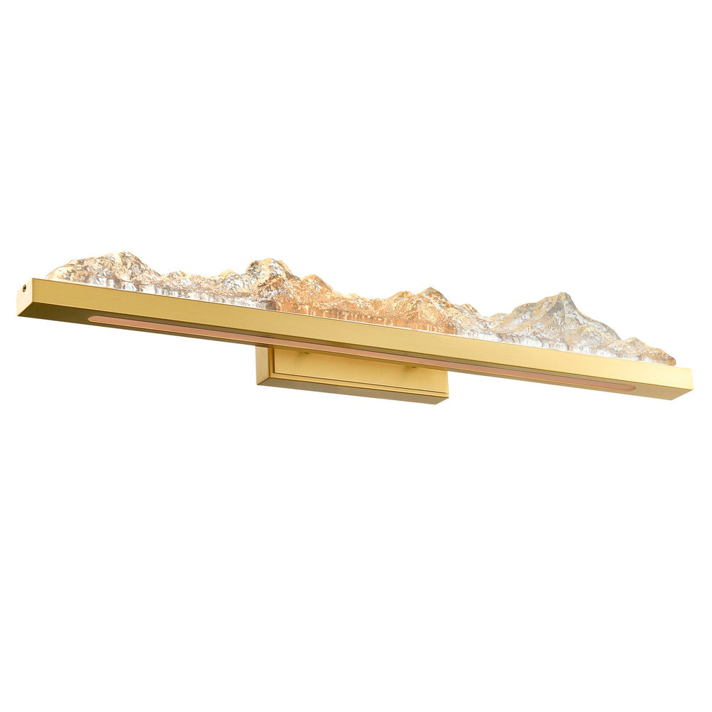 CWI Lighting Canada - 1601W36-624 - LED Vanity - Himalayas - Brass