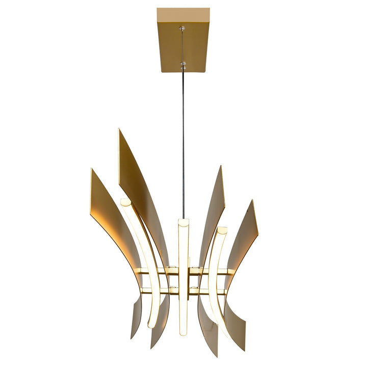 CWI Lighting Canada - 1698P72-624 - LED Chandelier - Candora - Brass