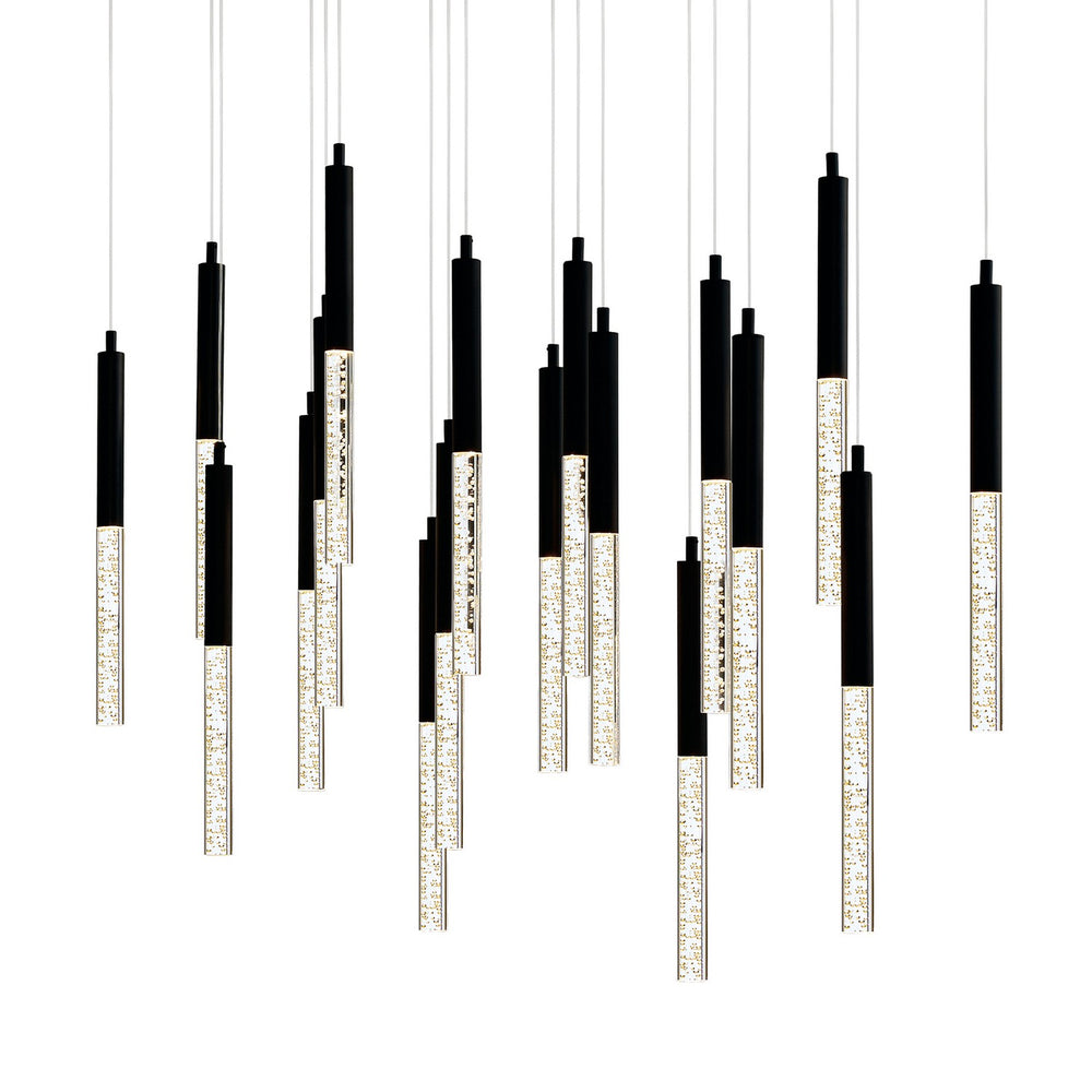 CWI Lighting Canada - 1703P48-18-101-RC - LED Chandelier - Dragonswatch - Black
