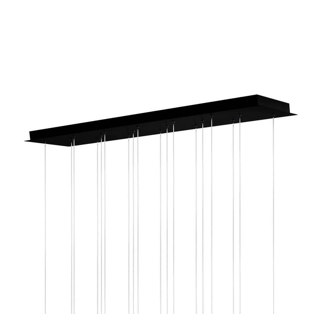 CWI Lighting Canada - 1703P48-18-101-RC - LED Chandelier - Dragonswatch - Black