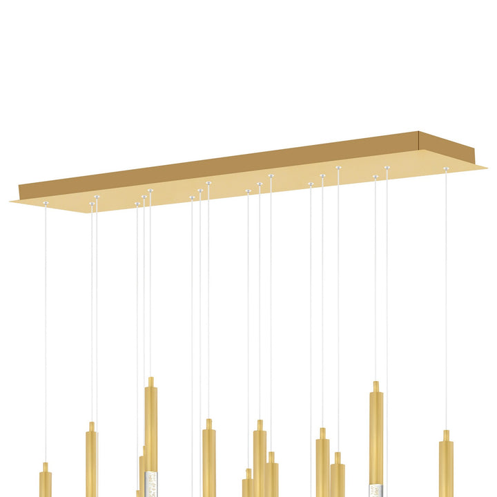 CWI Lighting Canada - 1703P48-18-602-RC - LED Chandelier - Dragonswatch - Satin Gold