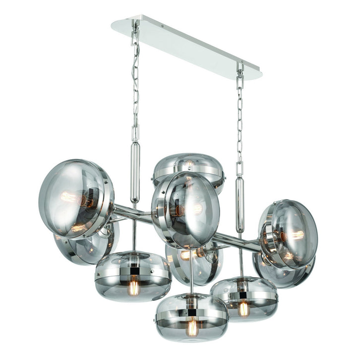 Eurofase Canada - 37089-029 - NOTTINGHAM-CHD-10LT-54IN-PN-SK - NOTTINGHAM - Polished Nickel