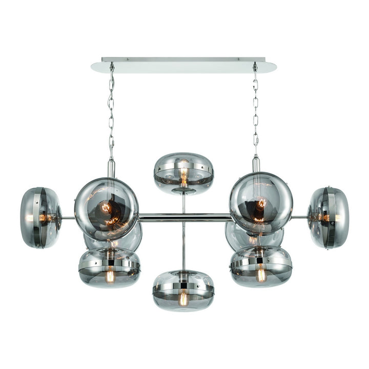 Eurofase Canada - 37089-029 - NOTTINGHAM-CHD-10LT-54IN-PN-SK - NOTTINGHAM - Polished Nickel