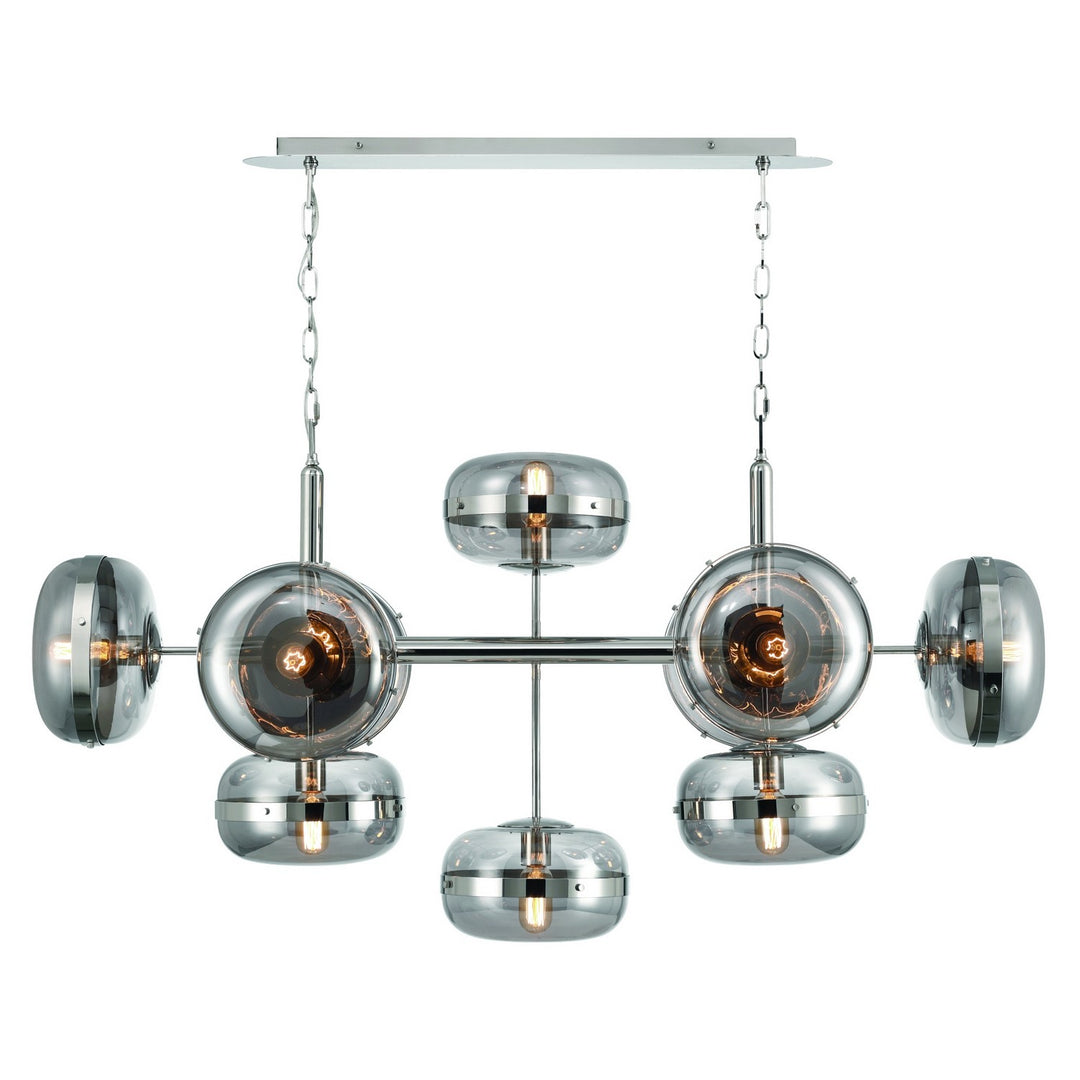 Eurofase Canada - 37089-029 - NOTTINGHAM-CHD-10LT-54IN-PN-SK - NOTTINGHAM - Polished Nickel