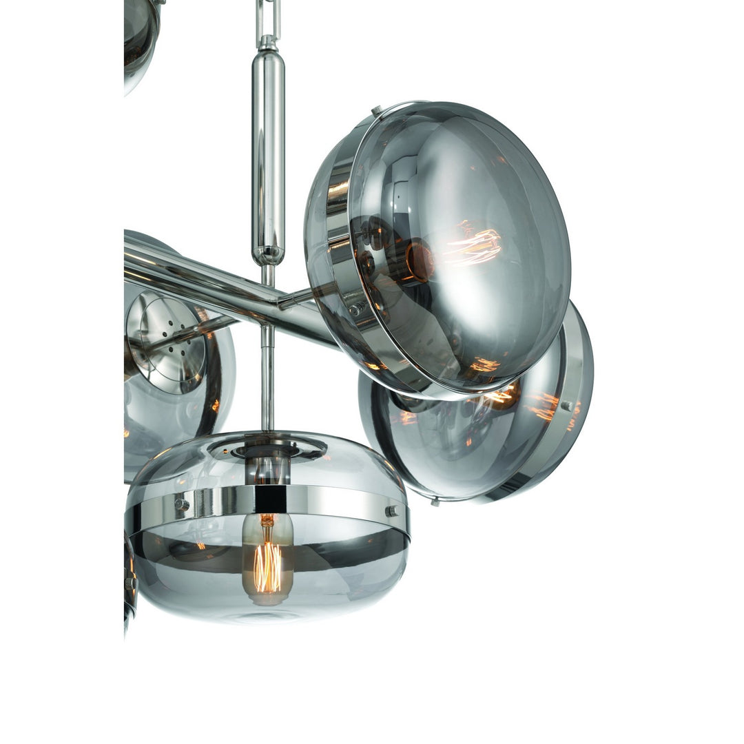Eurofase Canada - 37089-029 - NOTTINGHAM-CHD-10LT-54IN-PN-SK - NOTTINGHAM - Polished Nickel