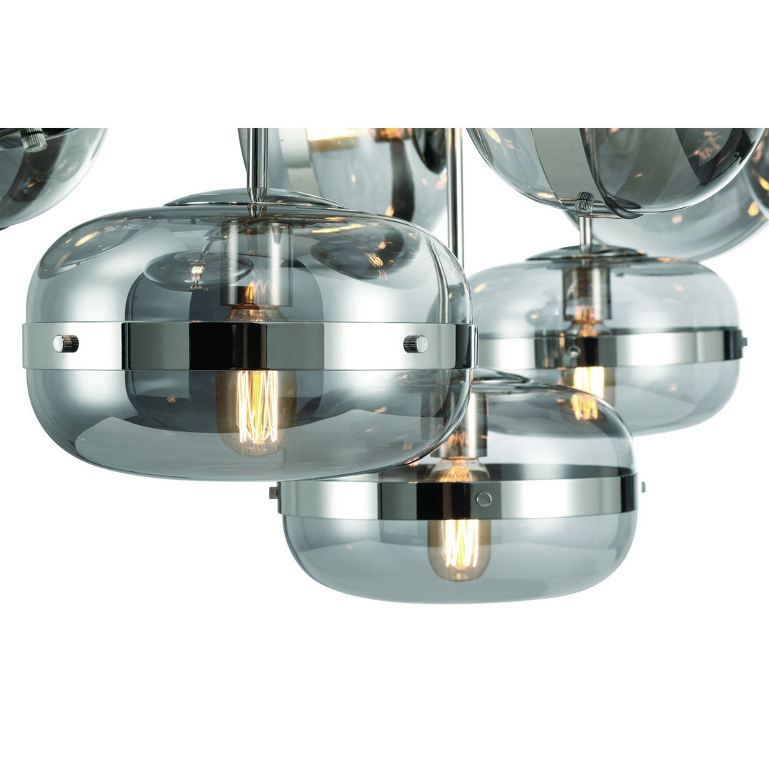Eurofase Canada - 37089-029 - NOTTINGHAM-CHD-10LT-54IN-PN-SK - NOTTINGHAM - Polished Nickel