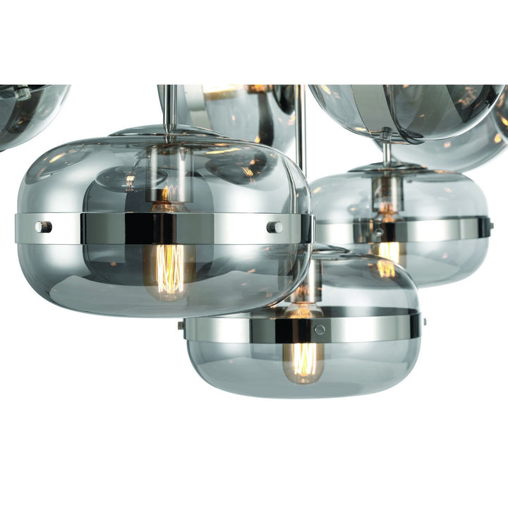Eurofase Canada - 37089-029 - NOTTINGHAM-CHD-10LT-54IN-PN-SK - NOTTINGHAM - Polished Nickel