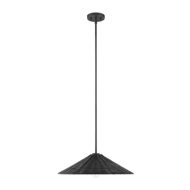 Meridian - M7041MBK - One Light Pendant - Matte Black