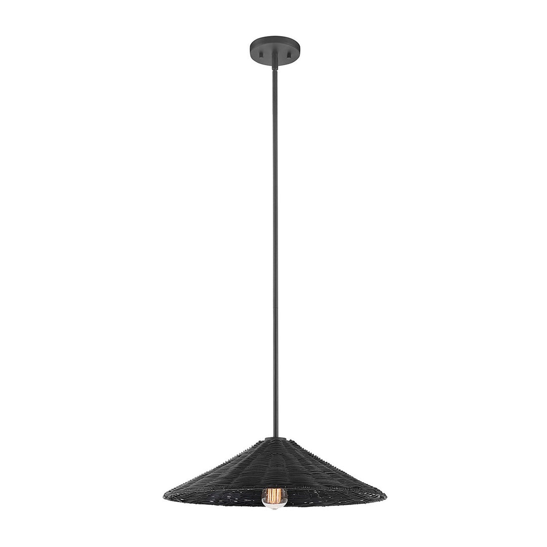 Meridian - M7041MBK - One Light Pendant - Matte Black