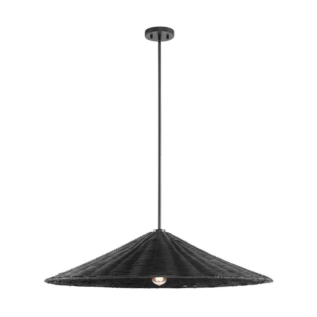 Meridian - M7042MBK - One Light Pendant - Matte Black