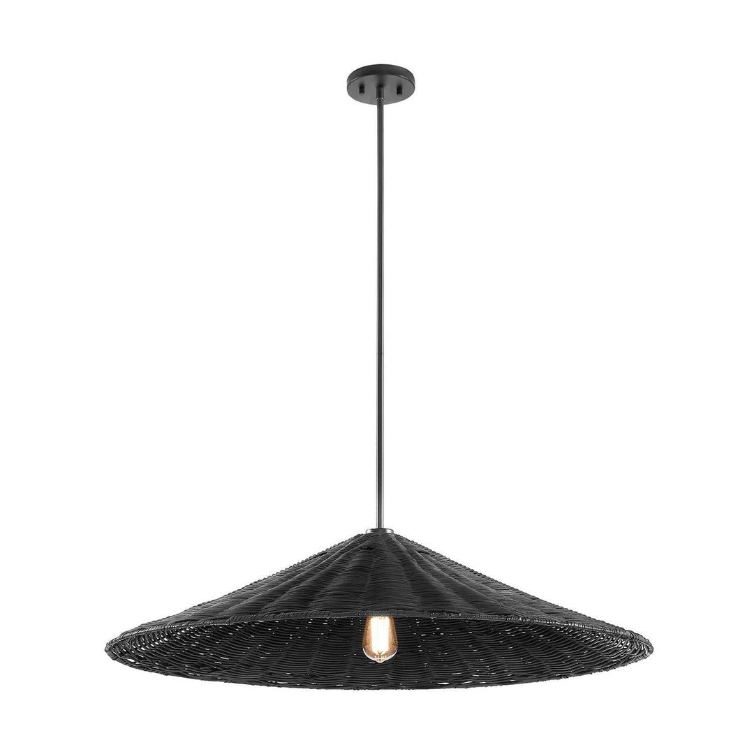 Meridian - M7042MBK - One Light Pendant - Matte Black