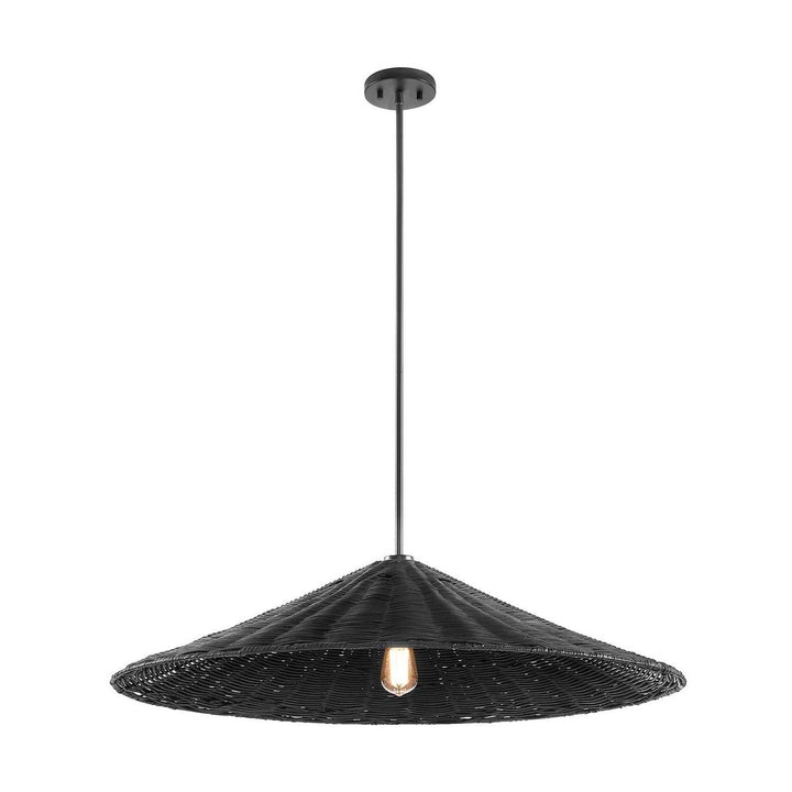 Meridian - M7042MBK - One Light Pendant - Matte Black