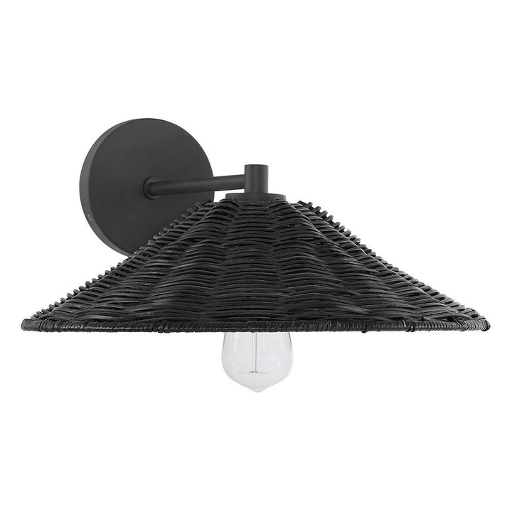 Meridian - M90106MBK - One Light Wall Sconce - Matte Black