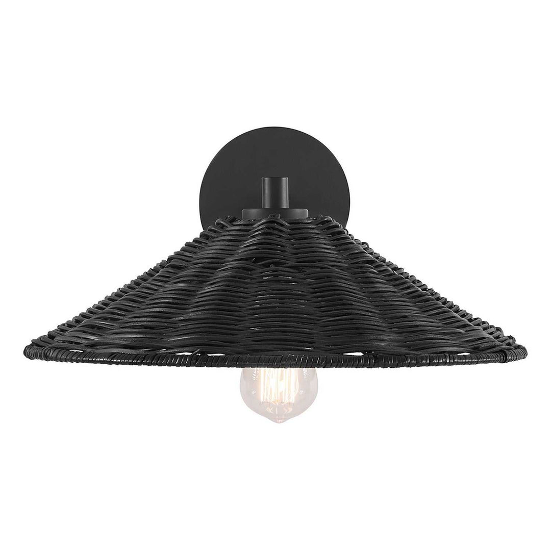 Meridian - M90106MBK - One Light Wall Sconce - Matte Black