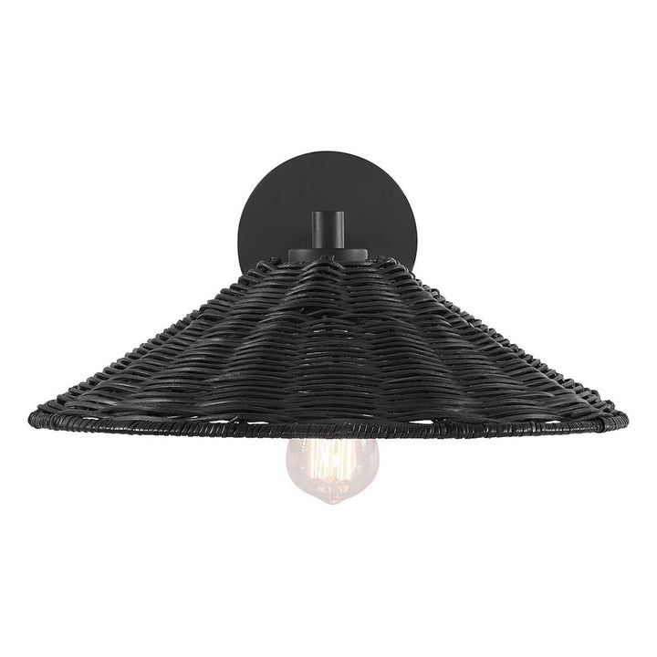 Meridian - M90106MBK - One Light Wall Sconce - Matte Black